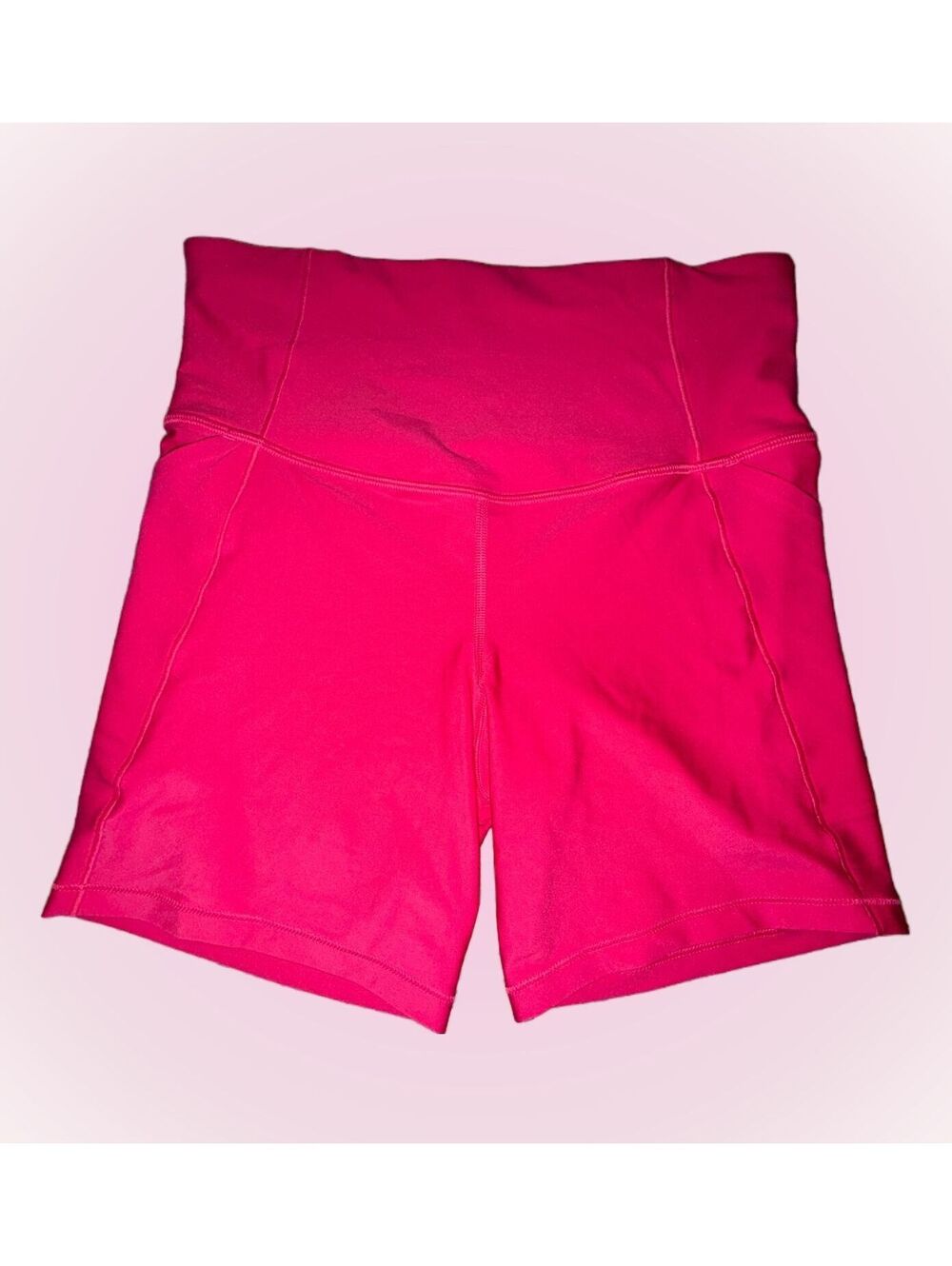 Womens Size Medium Pink Stretchy Activewear Shorts by All in Motion